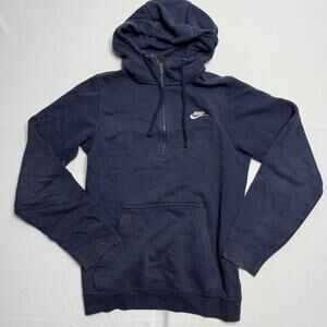 Nike Navy Blue Hoodie Size XS